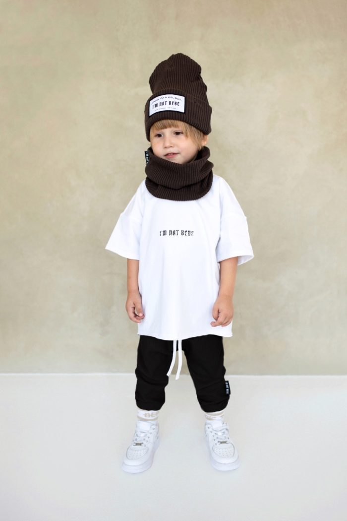 SPODNIE DRESOWE WAFEL BAGGY - GOTS