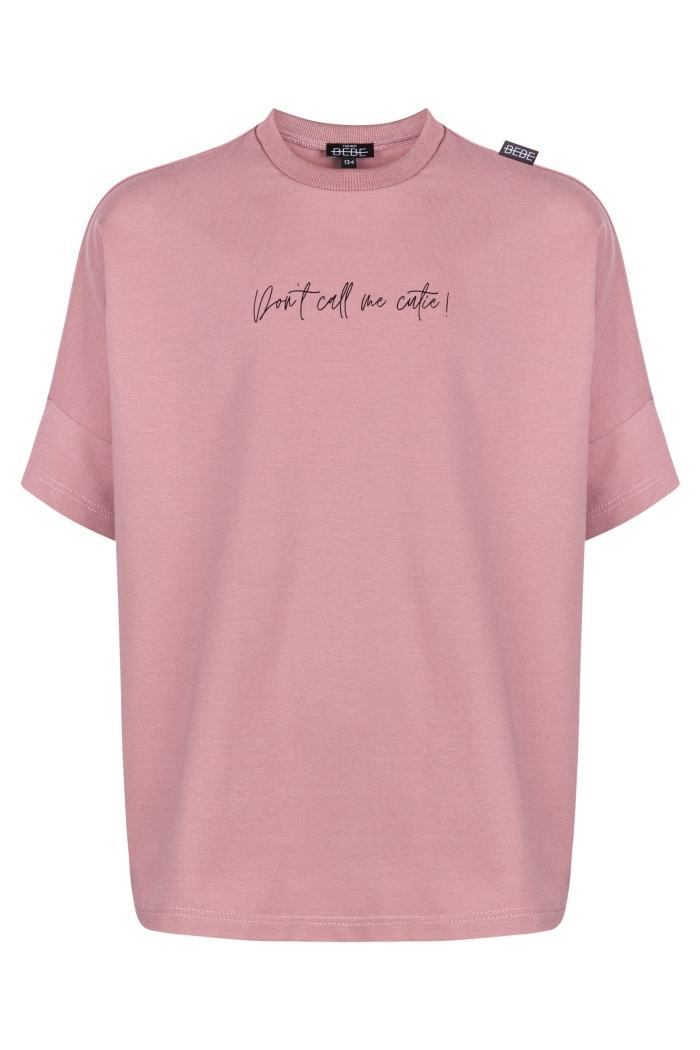 OVERSIZOWA KOSZULKA DON′T CALL ME CUTIE
