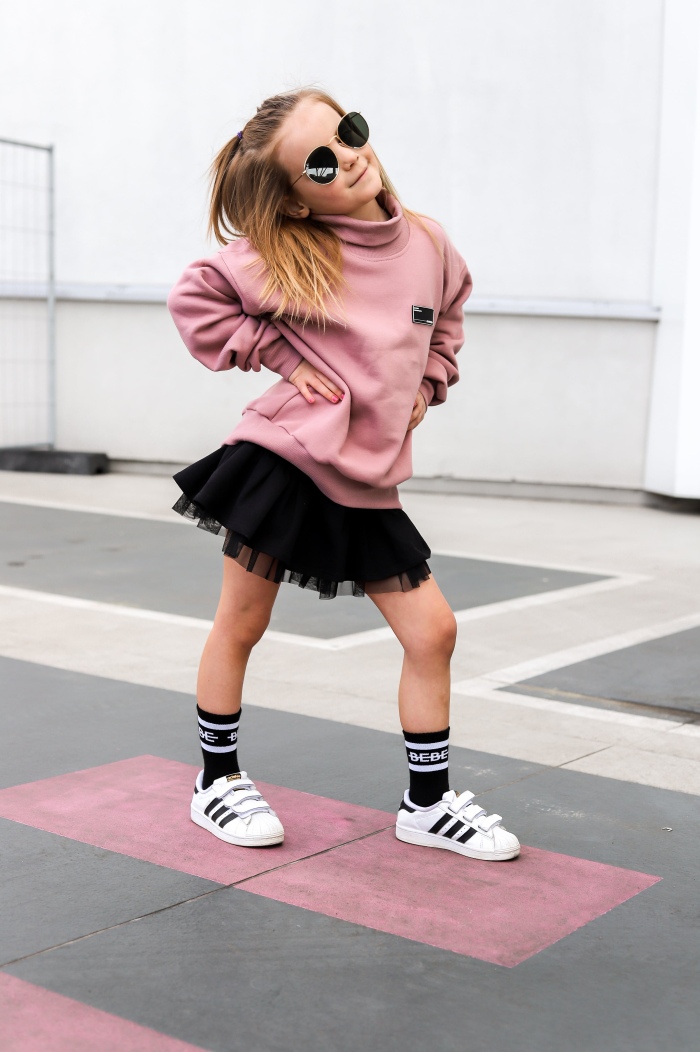 SPÓDNICZKO-SPODENKI Z TIULEM