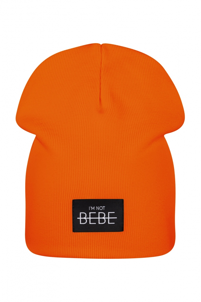 PRĄŻKOWANA CZAPKA I′M NOT BEBE